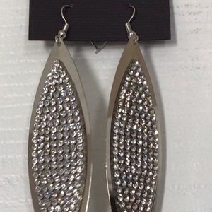 Crystal wire earrings